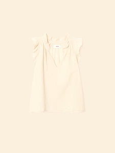 Bex Gauze Top - Oysterette
