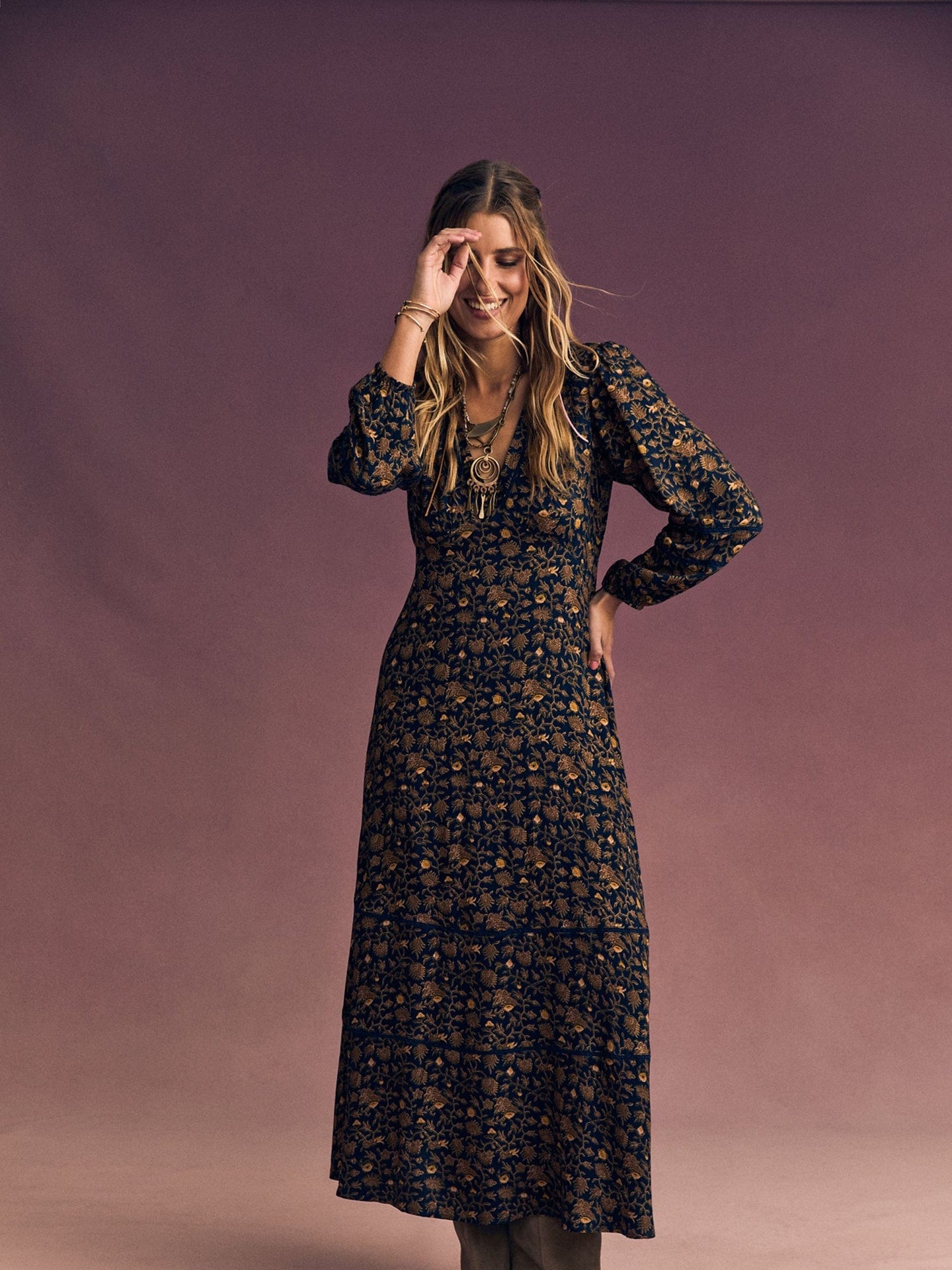 Charly Dress - Golden Rod