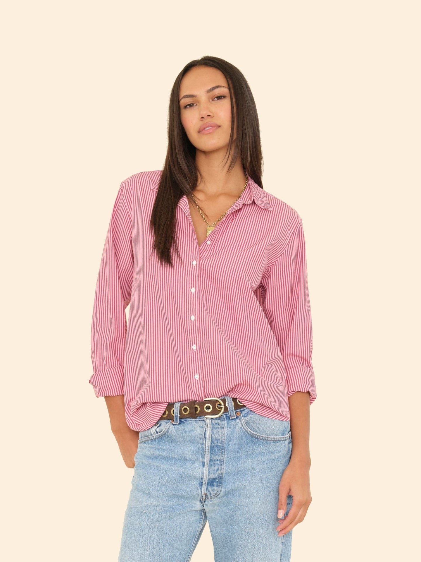 Beau Shirt - Ruby Red