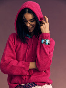 Kayla Sweater - Brilliant Pink