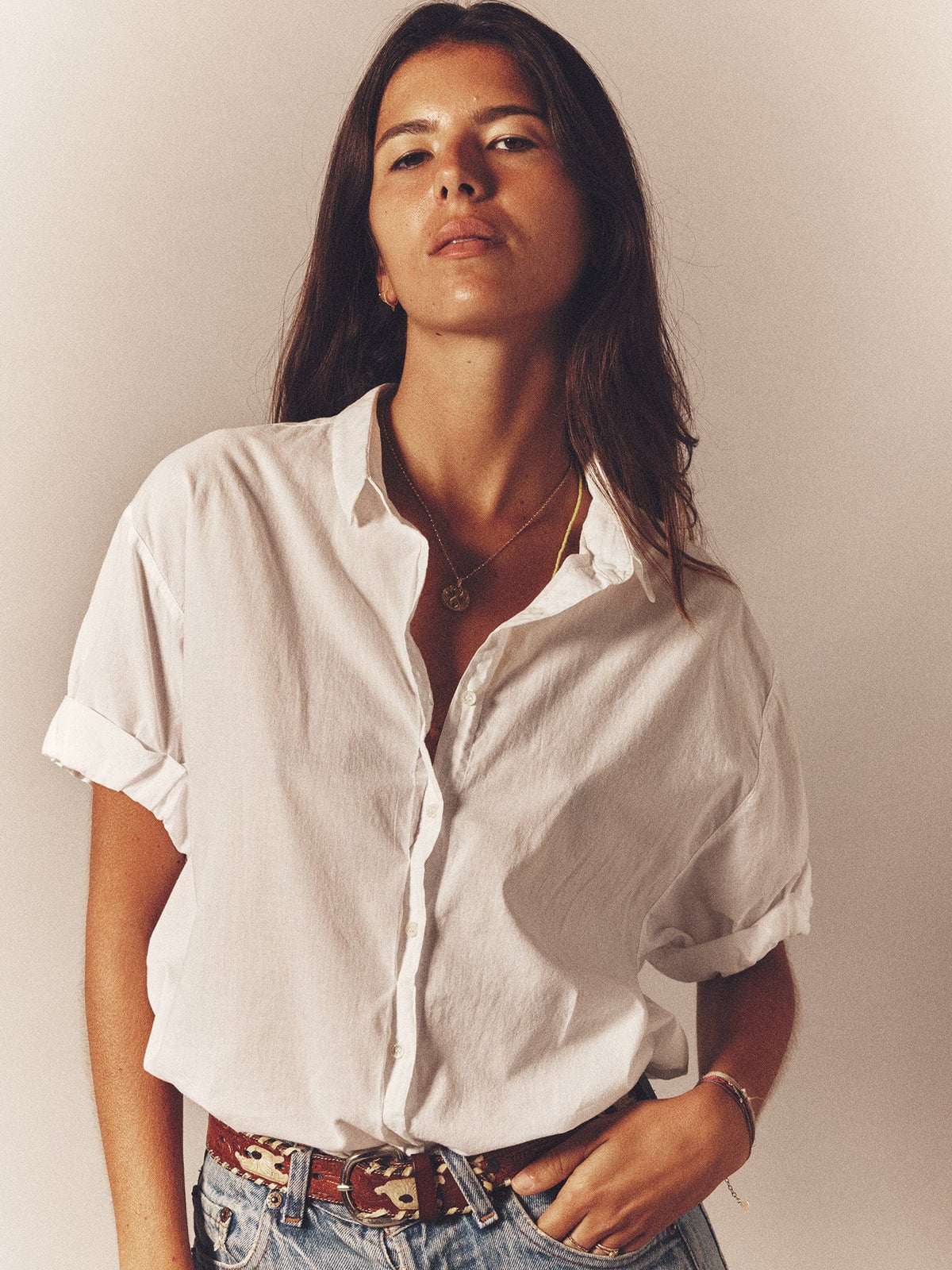 Channing Shirt - White