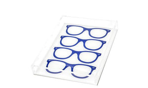Glasses Tray - Blue