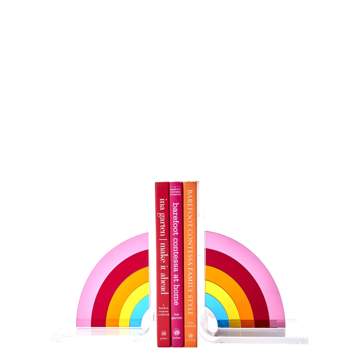 Rainbow Mirror Bookends