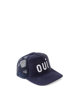 Oui Trucker Hat - Navy