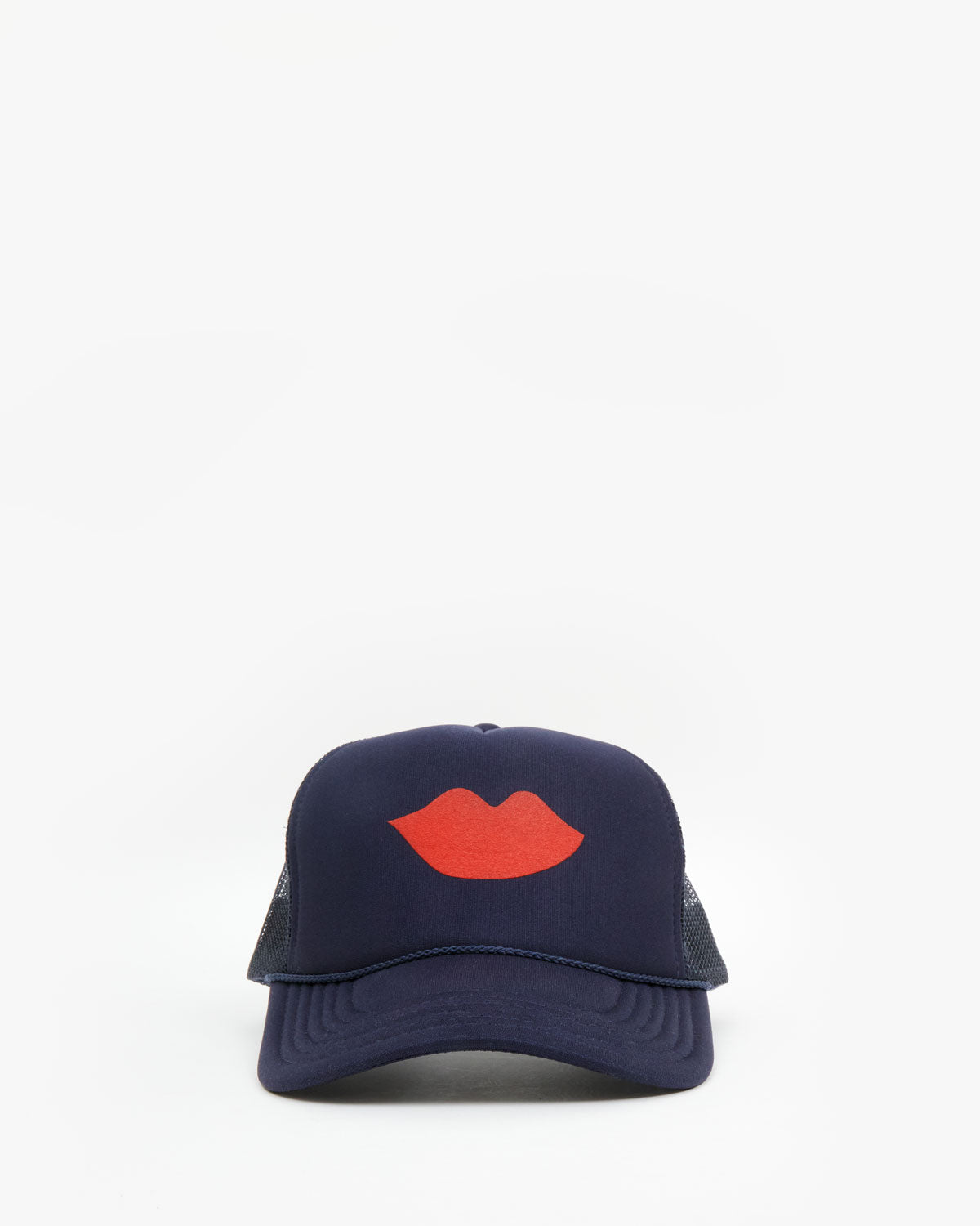 Trucker Hat - Lips Navy