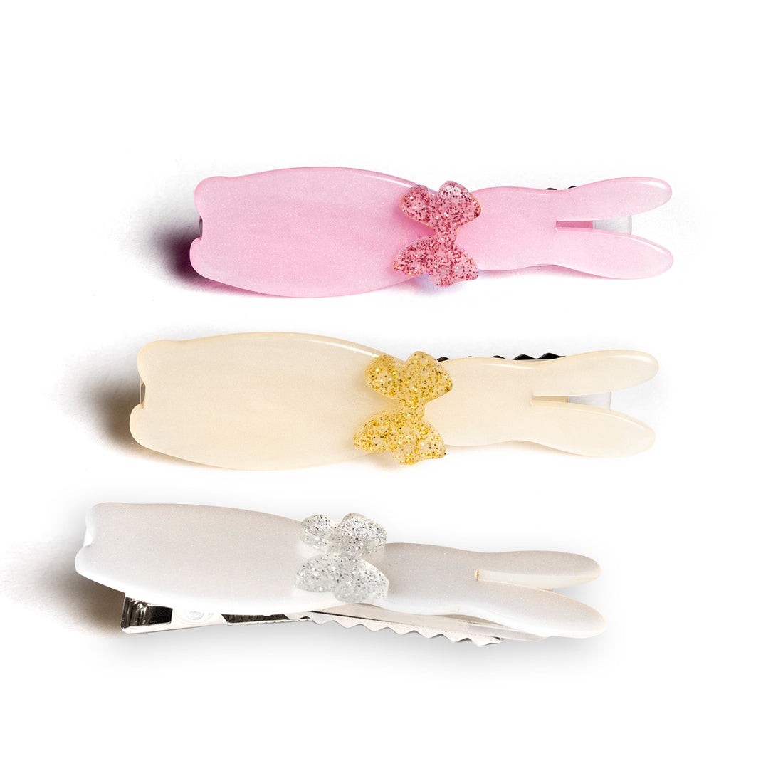 Easter Bunny Silhouette Alligator Clips